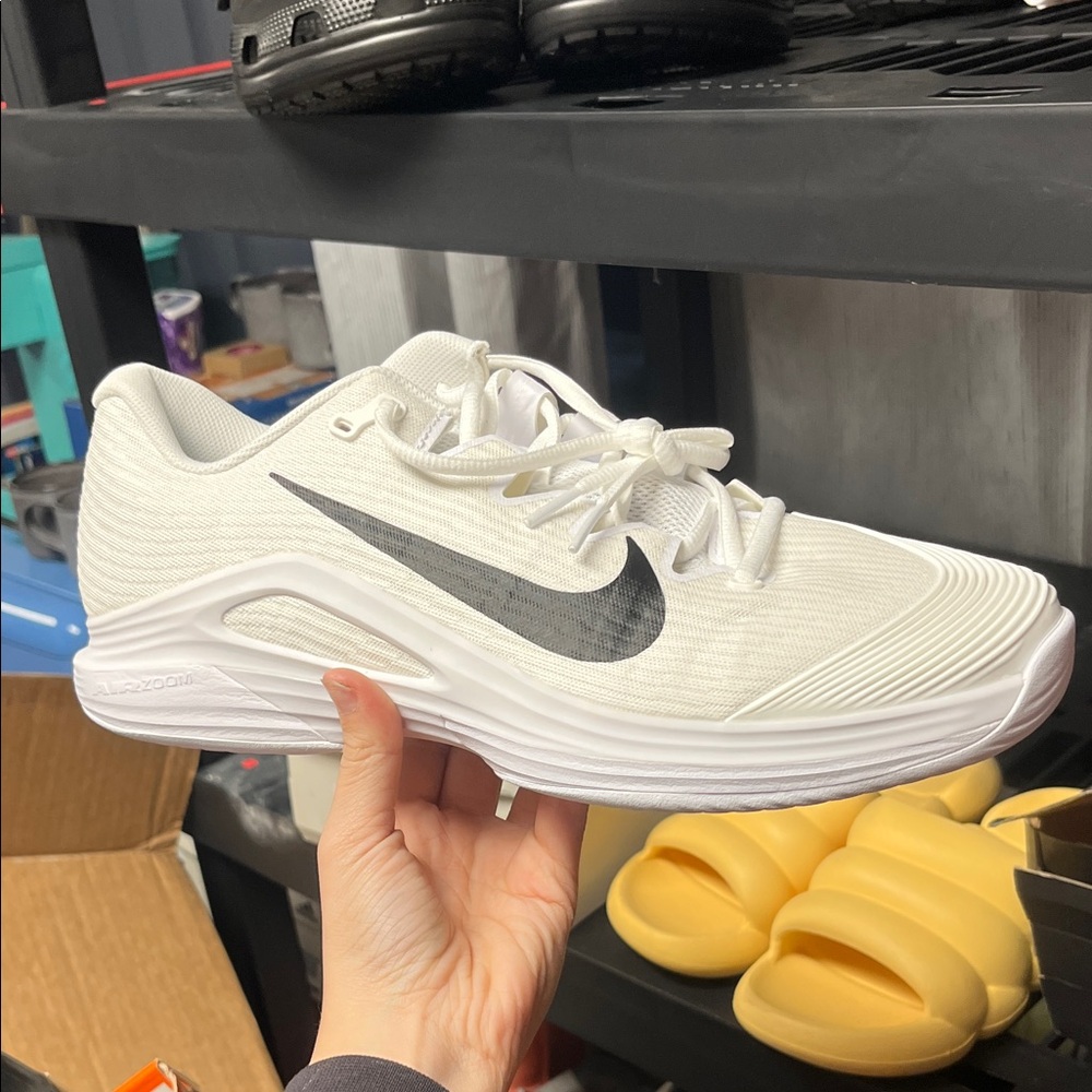 Nike White and Black Athletic Sneakers